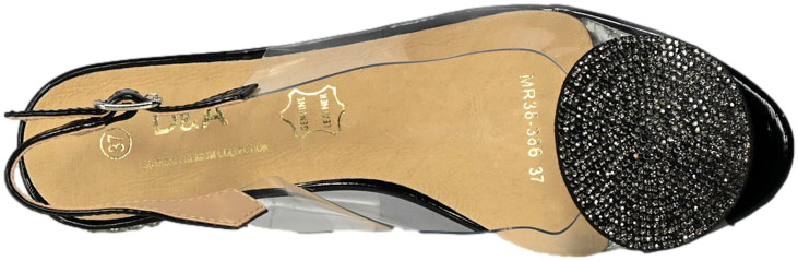 Sandały S.Barski MR38-386 Black Czarne