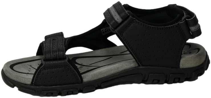 Sandały Geox U8224D 050AU C9310 Black Stone System wkładki Respira