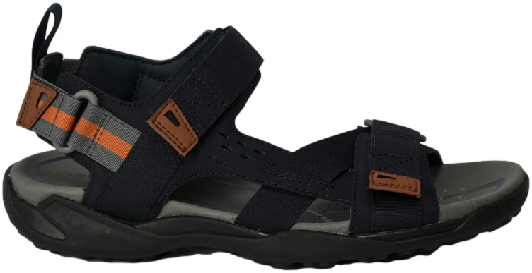 Sandały Geox U455OB 01150 C4002 Navy System wkładki Respira