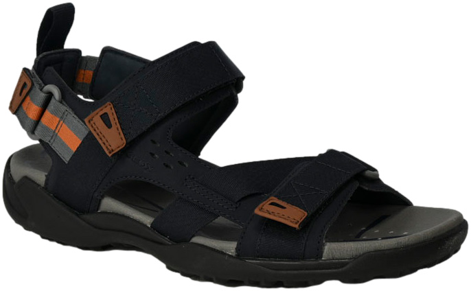 Sandały Geox U455OB 01150 C4002 Navy System wkładki Respira