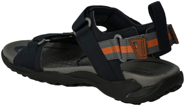 Sandały Geox U455OB 01150 C4002 Navy System wkładki Respira