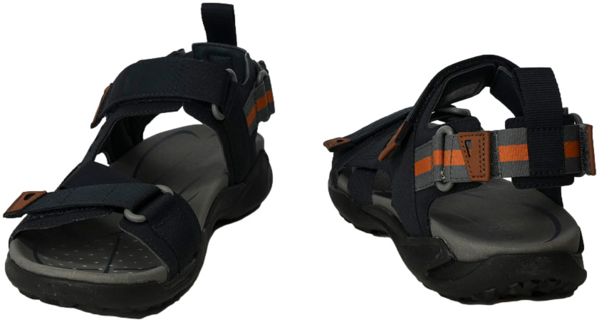 Sandały Geox U455OB 01150 C4002 Navy System wkładki Respira
