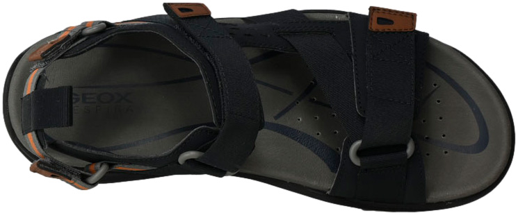 Sandały Geox U455OB 01150 C4002 Navy System wkładki Respira