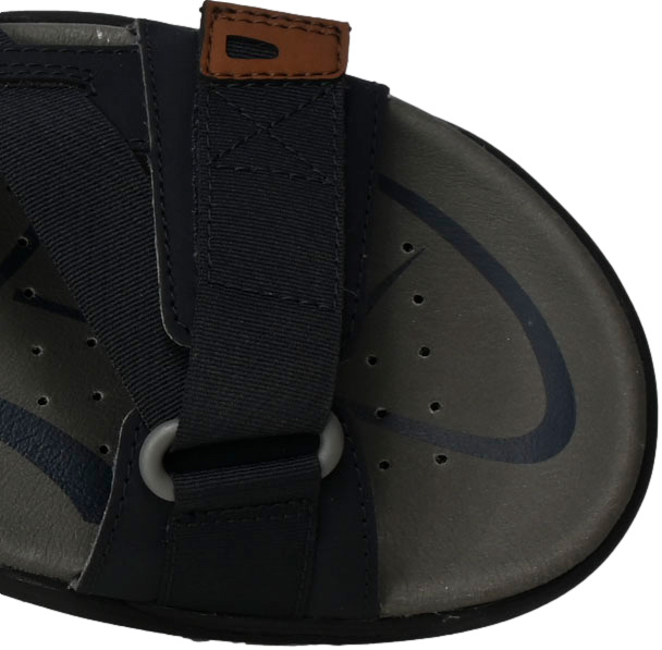 Sandały Geox U455OB 01150 C4002 Navy System wkładki Respira