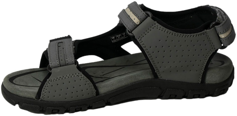 Sandały Geox U8224D OBC50 C9014 Stone LT.Grey System wkładki Respira