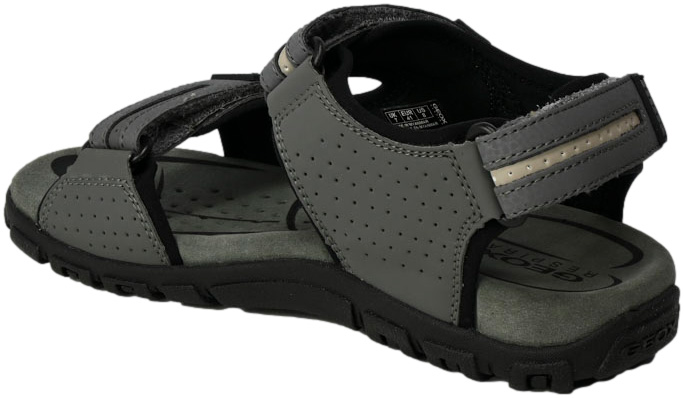 Sandały Geox U8224D OBC50 C9014 Stone LT.Grey System wkładki Respira