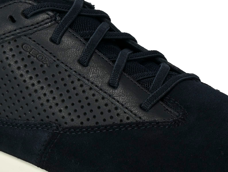 Sneakersy Geox U457FB 02285 C4002 Navy System wkładki Respira 