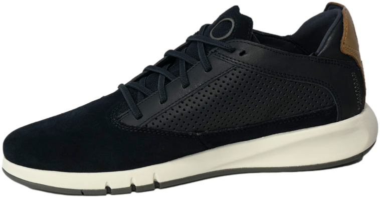 Sneakersy Geox U457FB 02285 C4002 Navy System wkładki Respira 