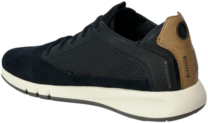 Sneakersy Geox U457FB 02285 C4002 Navy System wkładki Respira 