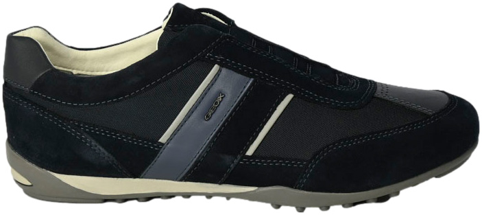 Sneakersy Geox U82T5A 02211 C4002 Navy System wkładki Respira 