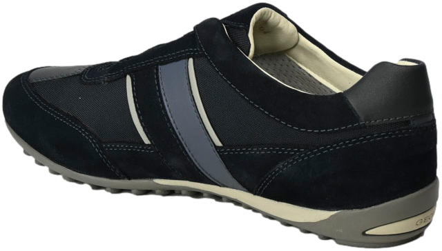 Sneakersy Geox U82T5A 02211 C4002 Navy System wkładki Respira 