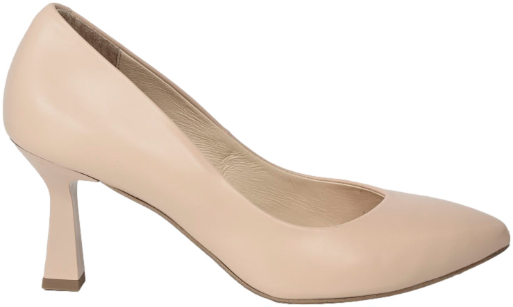 Czółenka Euromoda Shoes TMX1703 Beż Skóra Naturalna