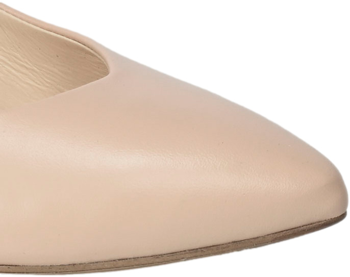 Czółenka Euromoda Shoes TMX1703 Beż Skóra Naturalna
