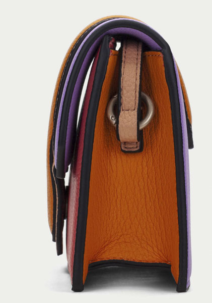 Torebka Hispanitas BV243250 Samba Violet V24 Scarlet
