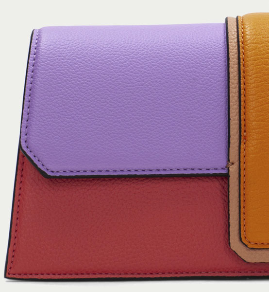 Torebka Hispanitas BV243250 Samba Violet V24 Scarlet