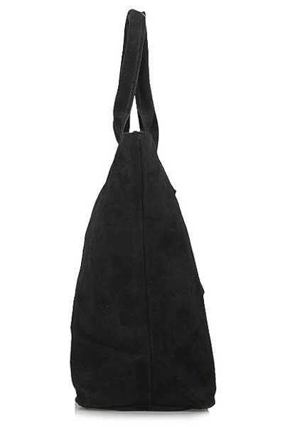 Torebka Toscanio 1101 Wel.Czarny Skóra