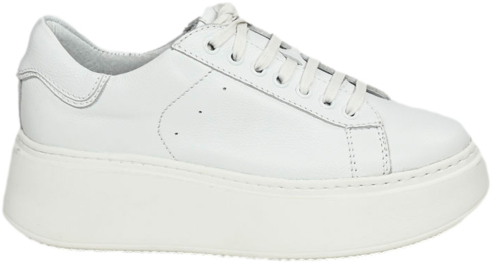 Sneakersy Dolce Pietro 5057-003-01-2 Białe Skóra Naturalna