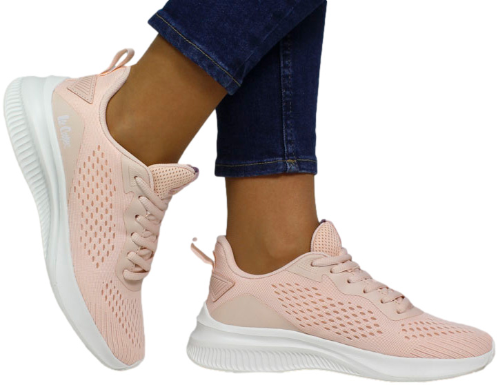 Sneakersy Lee Cooper LCW-23-32 1715L Nude Różowe
