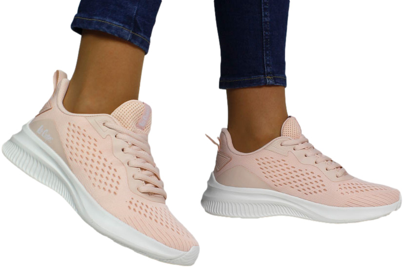 Sneakersy Lee Cooper LCW-23-32 1715L Nude Różowe