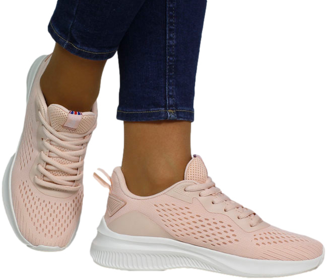 Sneakersy Lee Cooper LCW-23-32 1715L Nude Różowe