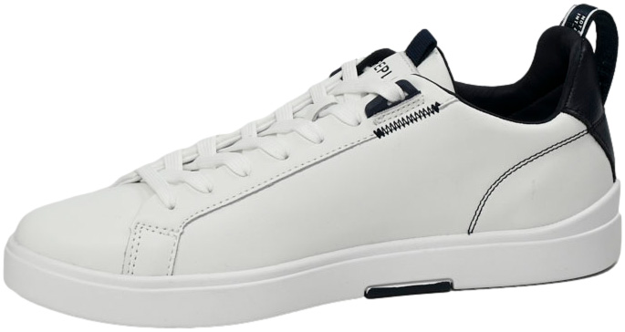 Sneakersy Replay GWZ3P-C0021L-122  White Białe Skóra Naturalna
