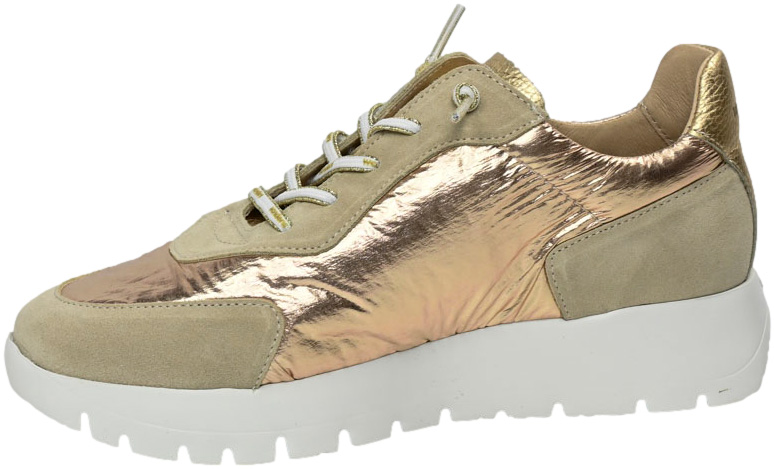 Sneakersy Wonders A-2464 Nylon Platino Beig