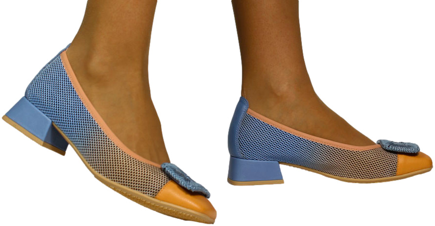Czółenka Hispanitas BHV243335 Cervo-V24 Peach Azure 
