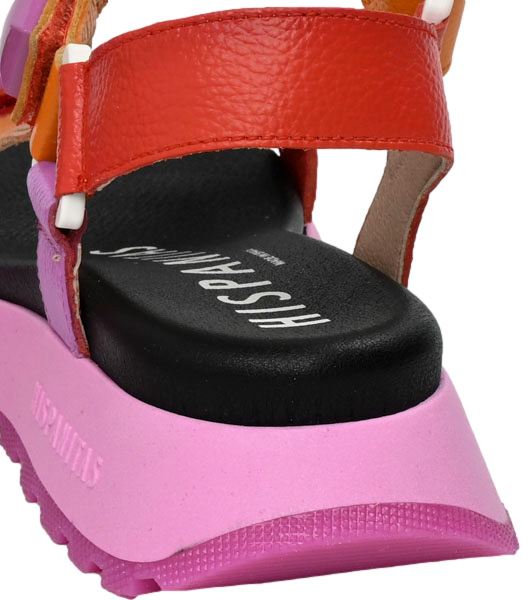 Sandały Hispanitas CHV243311 Cervo-V24 Scarlet Peach Skóra Naturalna