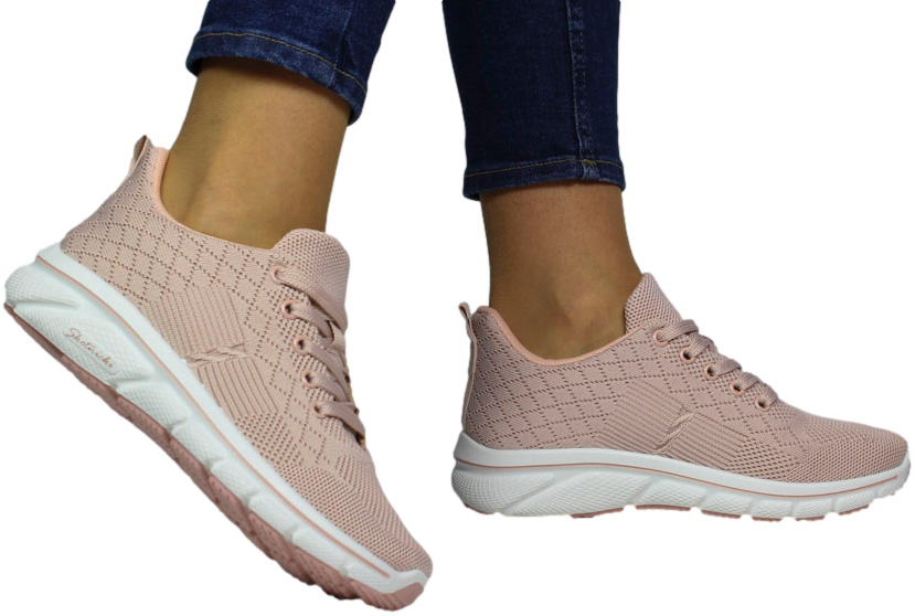 Sneakersy komfortowe Skotnicki A-3-5010 Pink