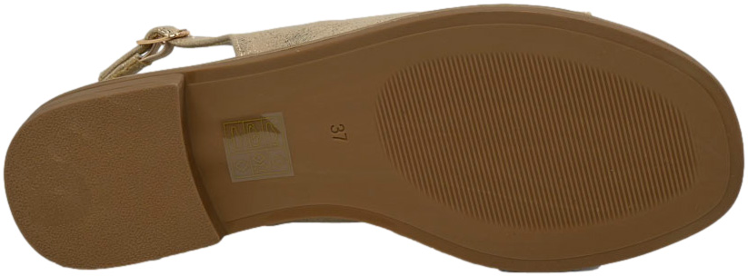 Sandały Komfortowe S.Barski KV27-057 Gold