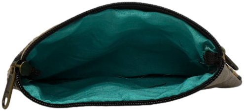 Saszetka modna Olivka 100045W-3206 Mia Skóra Naturalna