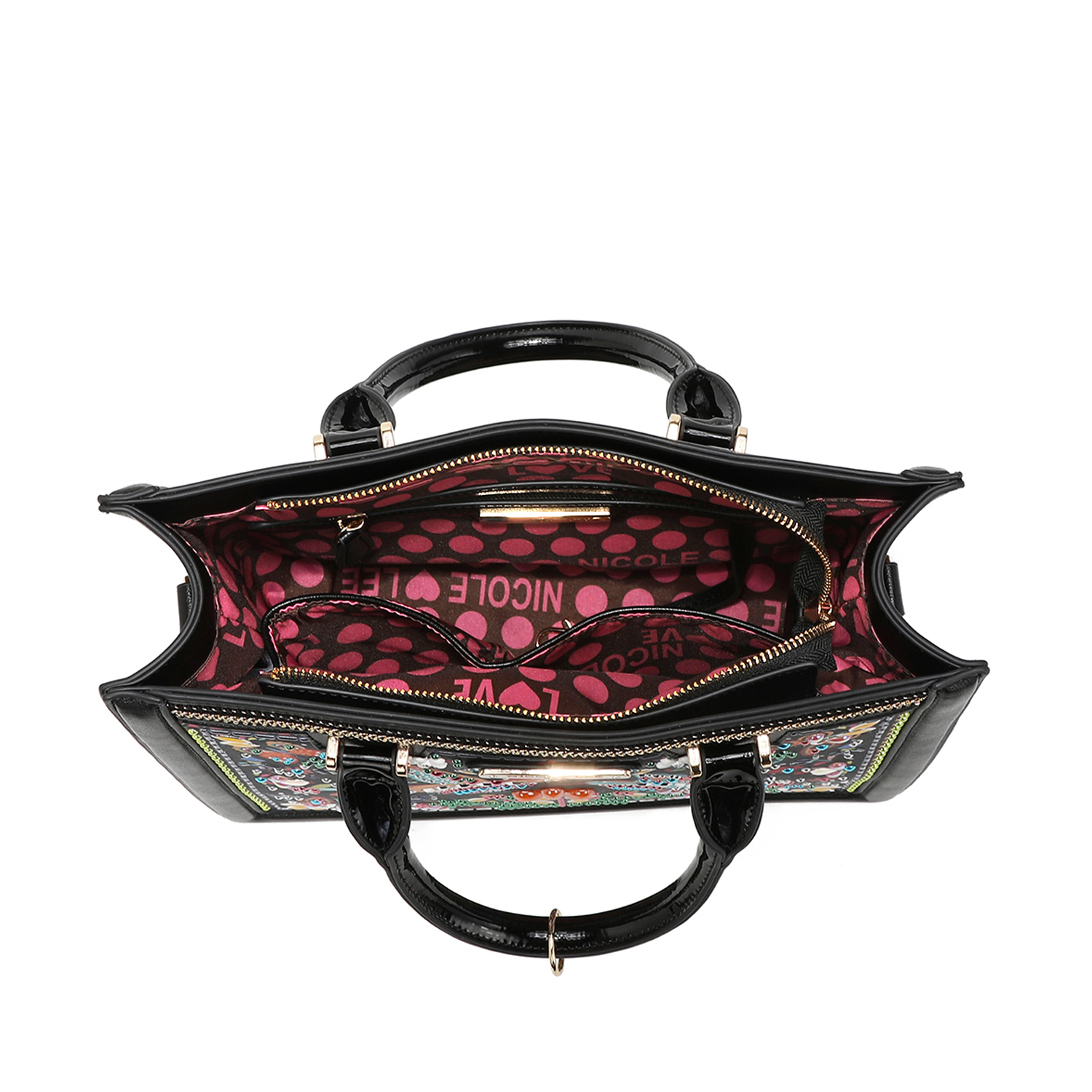 Torebka stylowa Nicole Lee USA BDA 16934 Brown