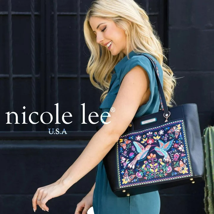 Torebka stylowa Nicole Lee USA BDA 16934 Brown