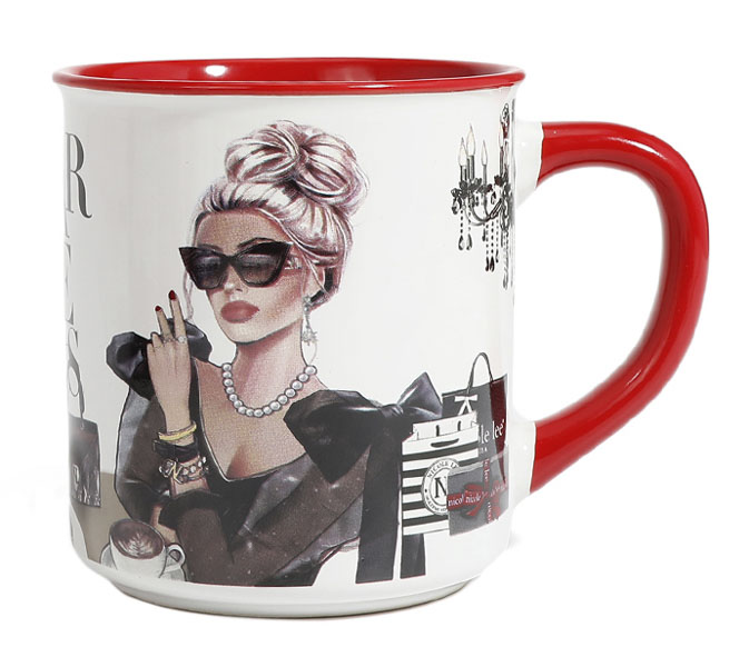 Kubek stylowy Nicole Lee USA CUP7606 Lady in Black