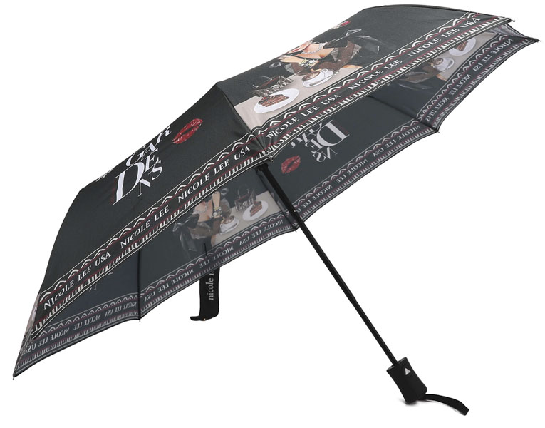 Parasol Nicole Lee USA UMB 6519 Lady in black