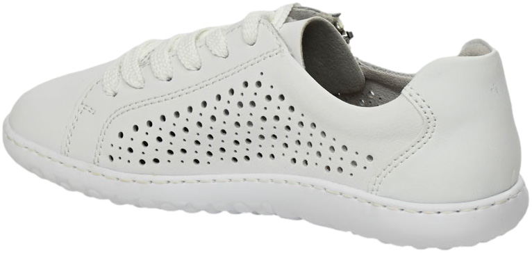 Sneakersy Stylowe Rieker 52824-80 Białe Skóra Naturalna