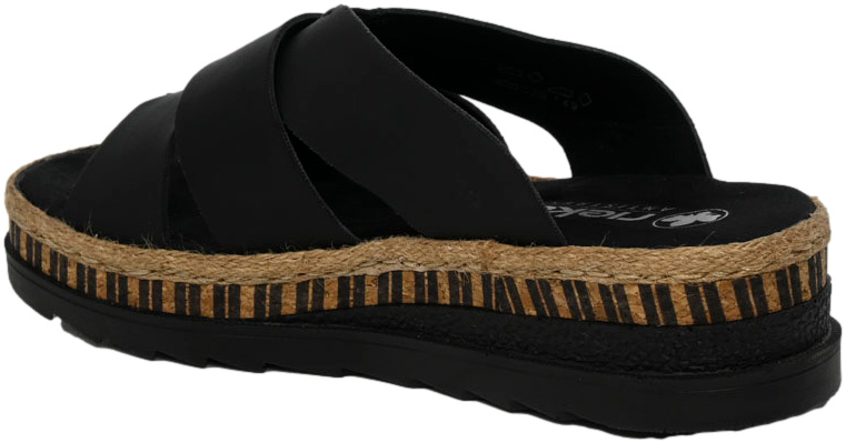 Klapki Rieker V7989-80 Black Czarny