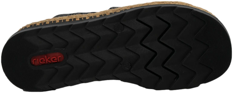 Klapki Rieker V7989-80 Black Czarny