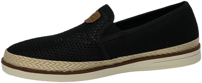 Półbuty letnie Rieker B2366-00 Black Antistress