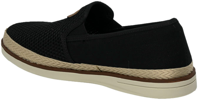 Półbuty letnie Rieker B2366-00 Black Antistress