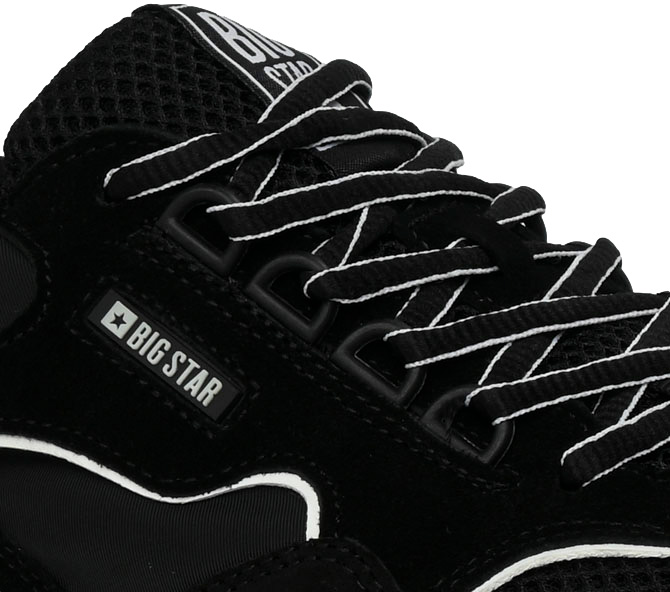 Sneakersy Stylowe Big Star NN174321 906 Black Memory Foam System