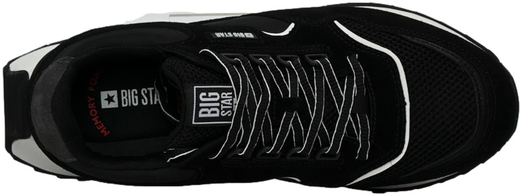 Sneakersy Stylowe Big Star NN174321 906 Black Memory Foam System