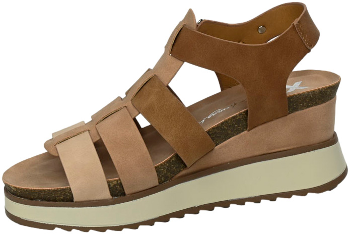 Sandały Na Koturnie Xti 1422826 Beige Beżowe