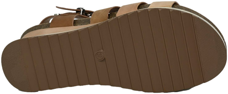 Sandały Na Koturnie Xti 1422826 Beige Beżowe