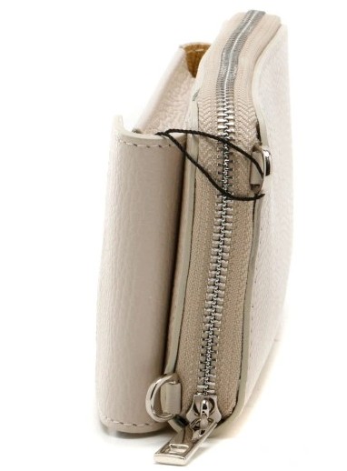 Torebka Toscanio E44 Krem D37 Skóra Naturalna