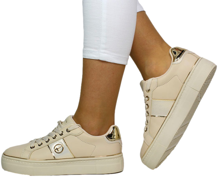 Sneakersy Modne Tamaris 1-23724-42 418 Ivory