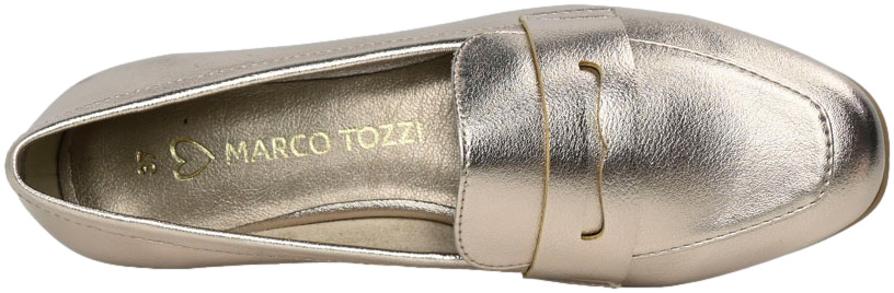 Mokasyny Stylowe Marco Tozzi 2-24209-42 957 Platinium 