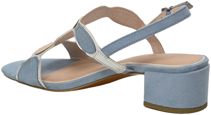 Sandały Stylowe Marco Tozzi 2-28230-42 848 Polar Comb Niebieskie