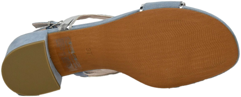 Sandały Stylowe Marco Tozzi 2-28230-42 848 Polar Comb Niebieskie