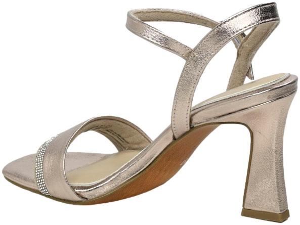 Sandały Eleganckie Marco Tozzi 2-28329-42 957 Platinum Srebrne